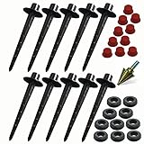 Tree I.V. DIY Root Seeker Watering System 10-pk w/Reservoir Plugs and Drill Bit
