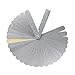 Acarte 32 Set Blades Steel Feeler Gauge Dual Marked Metric and Imperial Gap Measuring Tool Teaching Feeler