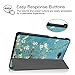 Fintie Slim Shell Case for Samsung Galaxy Tab A 10.1, Super Slim Lightweight Standing Cover with Auto Sleep/Wake Feature for Tab A 10.1 Inch (NO S Pen Version SM-T580/T585/T587) Tablet, Blossom