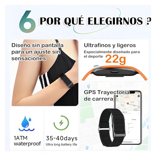 FEISEDY Pulsera Inteligente Rastreador de Actividad y Fitness Monitoreo Todo el día Rastro de Actividad, estrés, frecuencia cardíaca, sueño Cientos de Modos Deportivos con la aplicación Gratuita