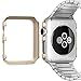 Josi Minea Apple Watch [42mm] Aluminum Protective Shell Bumper Case Cover - Premium Anti-Scratch & Shockproof Shield Guard for Apple Watch Series 3, 2 & 1-42mm [ Gold ]