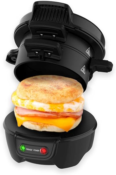 Drew&Cole Electric Breakfast Muffin Sandwich Maker High Street TV