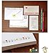 Hosaire Sticker 6 Sheet Cute Cartoon Cat Transparent Calendar Diary Book Sticker Scrapbook Diary Album Phone Sticker Planner Decoration