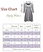 Taydey Womens Short Sleeve Tunic Tops for Leggings Burgundy-3XL (Plus Burgundy-3XL