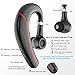 Bluetooth Headset V4.1 Wireless Handsfree Bluetooth Earpiece with Microphone Wireless Earbud for Office Business Trip Driving Compatible with All Mobile Phone by Samnyte