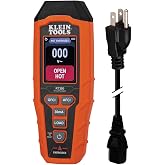 Klein Tools RT390 Circuit Analyzer with Large LCD, Identifies Wiring Faults, GFCI and AFCI Tester, Voltage Drop, Displays Trip Time