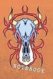 Skull Notebook: Skull Graphics Design, Journal, Notebook, Diary, School, Work, Notebook for drawing by Skull Notebook