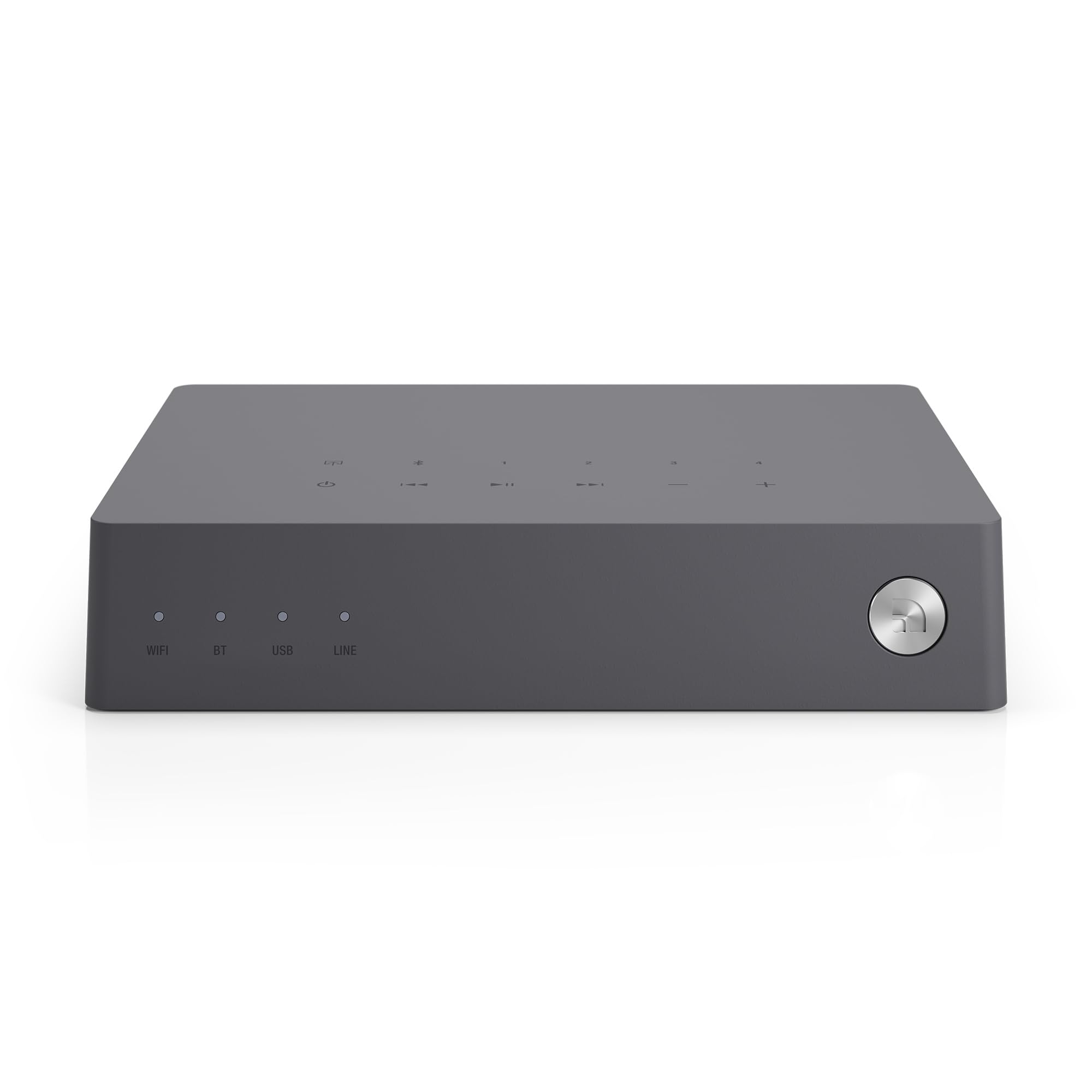 Audio Pro Link 2 - Wireless HiFi Adapter for Audio Streaming & Multiroom - WiFi & WLAN Ethernet - Smart App Control - Upgrade Stereo Systems - Black