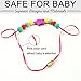 V-TOP Silicone Baby Teething Necklace or Bracelet Rainbow Chewable Baby Teether Toys