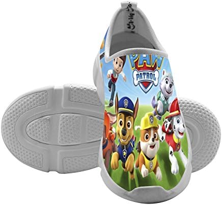 Paw_Spark_Patrol Kids Fly Knit Sneakers Casual Running Shoes