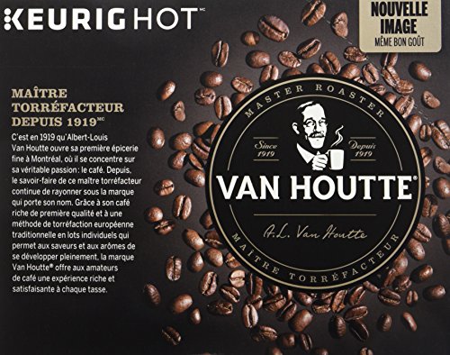 Van Houtte Chocolate Raspberry Truffle Coffee, Light Roast, K-Cup Portion Pack for Keurig K-Cup Brewers 24-Count (Pack of 2)