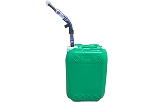 CHEMSTREAM 5.3 Gallon Stackable Utility Tighthead Jug w/Spout | Carboy | Jerrican | Home Brewing Container | Hedpack | 1 Pack (Green)