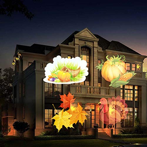 Christmas Projector Lights Outdoor, Holiday Projector Lights for Christmas, Halloween, Birthday, Parties, Valentines Day, 16 Patterns