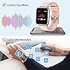 Popglory Smart Watch, 1.4'' HD Fitness Tracker with Blood Pressure, Heart Rate & Blood Oxygen Monitor, Smartwatch, Step…