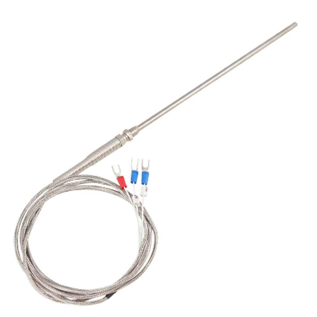 uxcell PT100 2 m Thermocouple Temperature Control Sensor Probe, -50 C-500 C