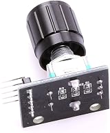 RUNCCI-YUN KY-040 Rotary Encoder Module Kit 6 pack with Knob Cap for Arduino 5V view 3