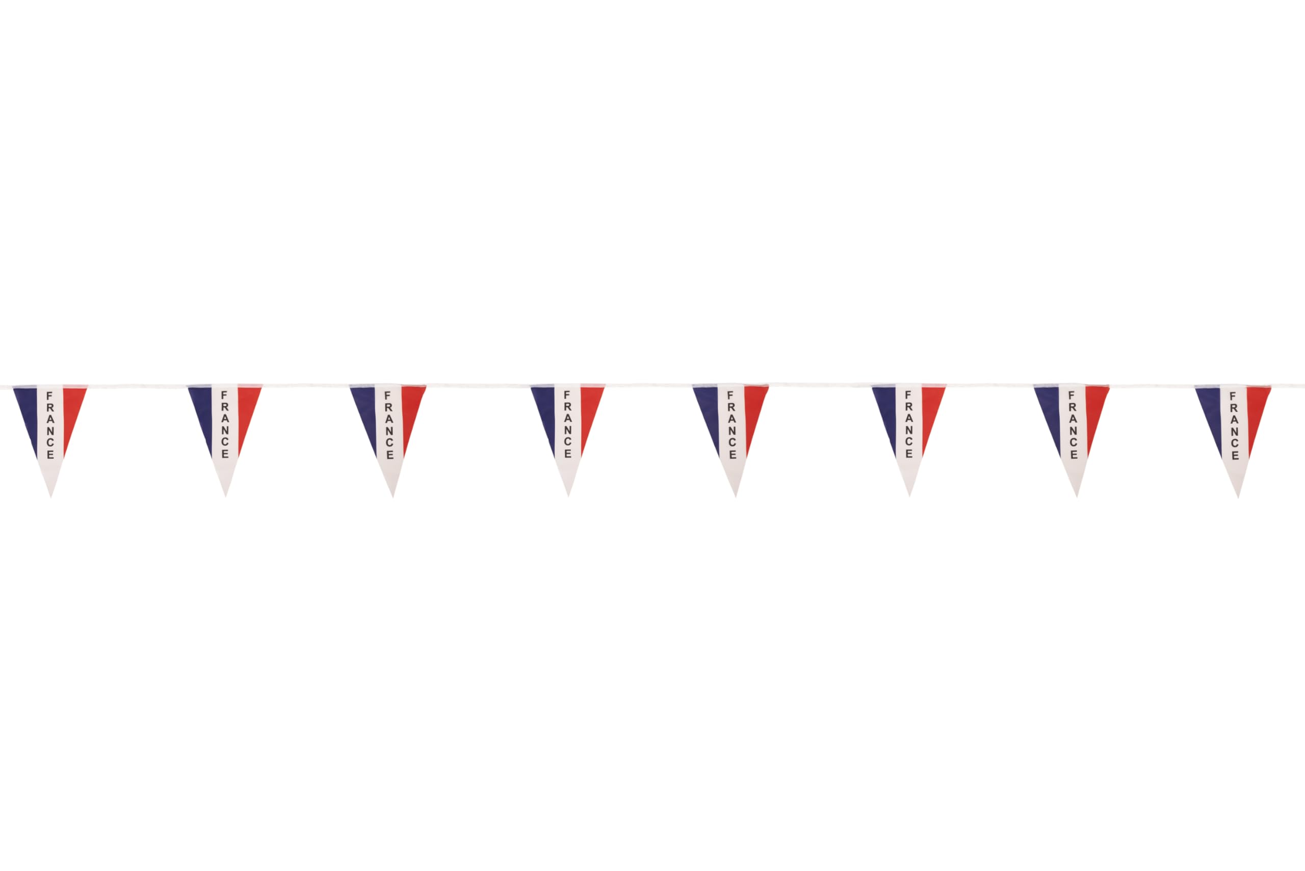 P'tit Clown re22010 Fabric Bunting France Tricolour 5 m