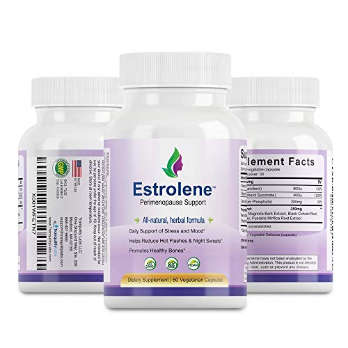 ESTROLENE Perimenopause Relief Natural Supplement for Women Going
