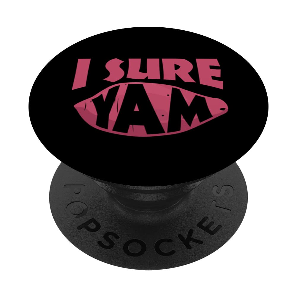 Sweet Potato Yam Camote Root Vegetable Vegan Vegetarian PopSockets Swappable PopGrip