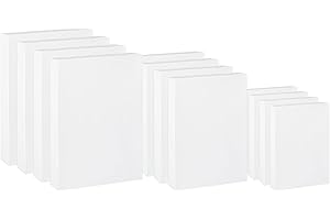 Rsgift White Gift Boxes, 3 Sizes Small Gift Boxes for Men Clothes, Women Apparel, Christmas and Birthdays Wedding, Graduation Packaging, Assorted Sizes(4 Boxes 11", 4 Boxes 14", 4 Boxes 16")