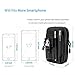 Tactical Molle Pouch Compact EDC Utility Gadget Belt Waist Bag Pack Camping Hiking Outdoor with Cell Phone Holster for iPhone 6 6s 7 8 PLUS Samsung S5 S6 S7 Edge Note 2 LG G3 G4 G5 HTC M7 M8, Black