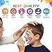 RIZON Face Painting Kit 24 Colors, Kids Face Body Paint Crayons with 40 Tattoo Stencils, 100% Safe & Non-Toxic Face Paint Sticks for Makeup Party Cosplay Halloween Christmas