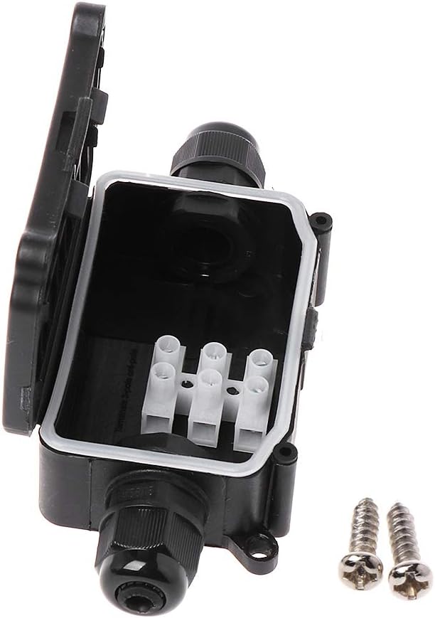 2/3Way Outdoor Waterproof Cable Connector Electrical Junction Box with Terminal 450V