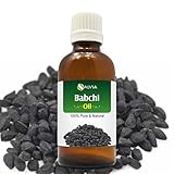 Babchi Oil (Psoralea Corylifolia) 100% Pure & Natural Undiluted Uncut Cold Pressed Carrier Oil | Best For Aromatherapy | Therapeutic Grade - 100ML/ 3.38fl oz