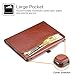 Fintie Case for iPad 9.7 Inch 2017 / iPad Air 2 / iPad Air - [Corner Protection] Multi-Angle Viewing Folio Stand Cover w/Pocket, Auto Wake/Sleep for iPad 2017, iPad Air 1 2 (Saddle Brown)