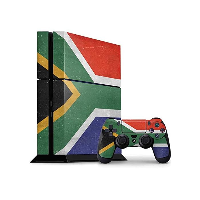 Buy Countries of the World PS4 Console and Controller Bundle Skin South Africa Flag Distressed