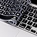 Ultra Thin Crystal Keyboard Cover Compatible with MacBook Air 13, 2015 or Older MacBook Pro 13