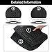 Winunite Front and Rear Floor Mats Compatible with Jeep Wrangler JK JKU 4 Door Unlimited 2014 2015 2016 2017 2018 All Weather Guard TPE Black Slush Floor Liner Set