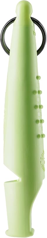 ACME Dog Whistle No. 210.5 Update 2023 with Free Band Matte Black Lime Green view 5