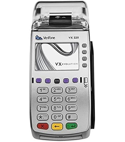 Amazon.com: Verifone Vx520 EMV CLTS 32MB Credit Card Terminal