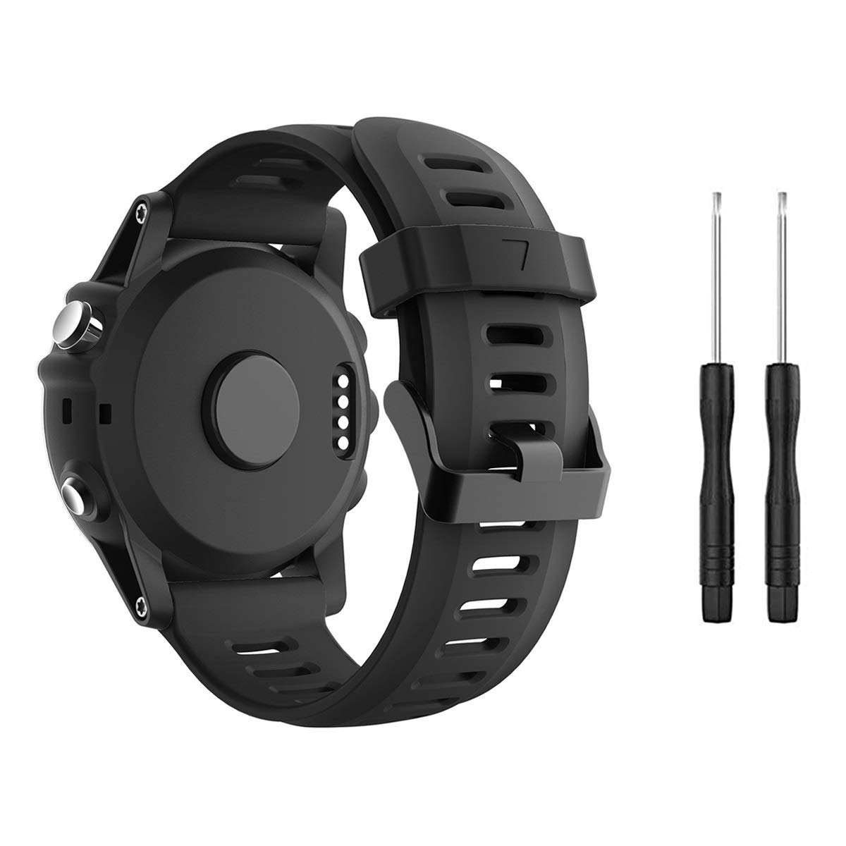 TOPsic Compatible Fenix 3 Watch Strap, Silicone Replacement Band Wristband for Fenix 3 / Fenix 3 HR/Fenix 5X GPS Smart Watch Multi-colors