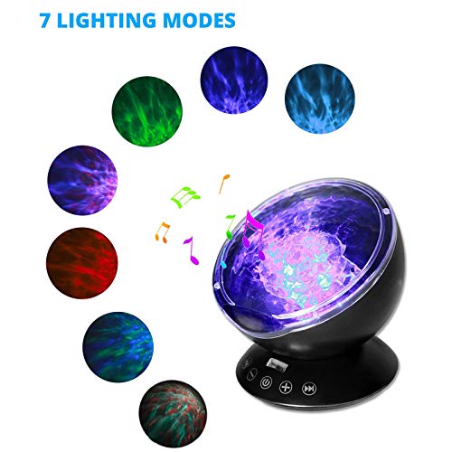 Semlos-Ocean-Wave-Projector-Remote-Control-Night-Light-with-Built-in-TF-Card-Slot-Music-Player-and-Timing-Function-Projection-Lamp-for-Kids-Bedroom-Bathroom-Living-Room-Black