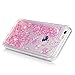 ZSTVIVA Case Cover Replacement for iPhone 6, iPhone 6S, Cute Unicorn Glitter Liquid Cover Protective Bumper Defender Skin for Pink Quicksand Bling Sparkle Shiny Flowing Love Heart TPU Layer Case