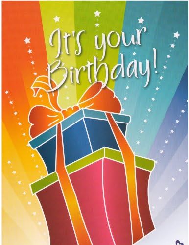 Zazie Oversized Birthday Card