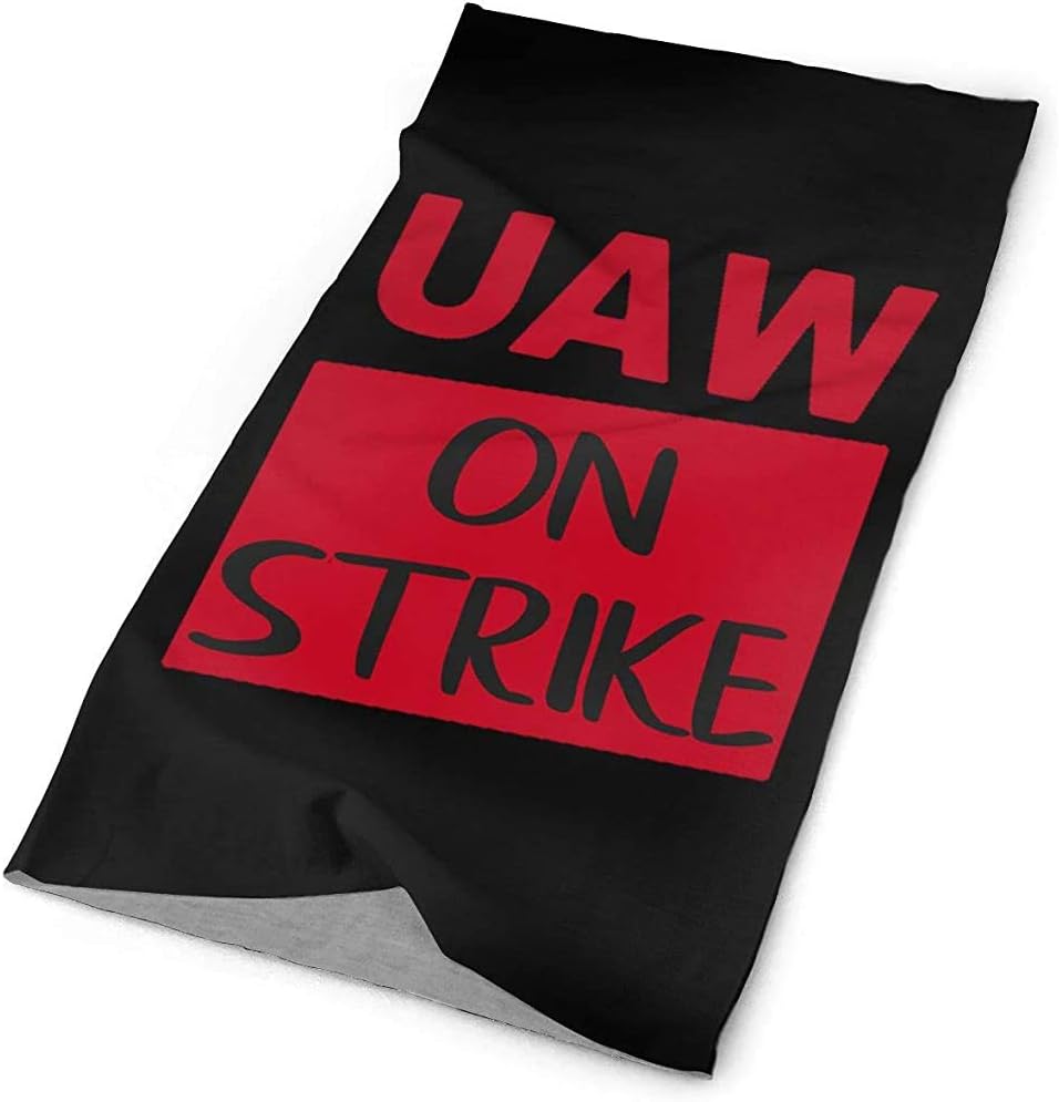 Striking UAW Workers Multifunctional Headband Sports Magic Scarf, Neck Gaiter,Balaclava Headwear,Bandana