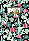 2019 Weekly Planner: Cute Cactus Fantasy Small Pocket Size Daily, Weekly and Monthly 2019 Planner and Organizer. Pretty Succulent Yearly Calendar, Inspirational Journal and Agenda. by Nifty Personal Planners