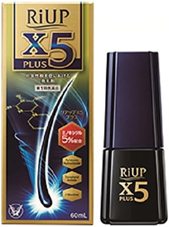 Japanese Men's Medical Hair Tonic RiUP X5 60ml NEW!! by Vidimear