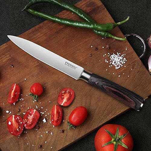 Kitchen Utility Knife 5 inch Petty Knife High Carbon German Stainless