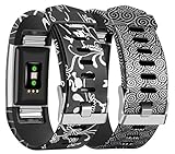 for Fitbit Charge 2 ,CreatGreat Silicone Replacement Bands for Charge 2/Fitbit Charge 2 Band/Fitbit Charge 2 Bands