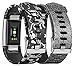 For Fitbit Charge 2 Bands CreateGreat Silicone Replacement Charge 2 Accessory Official Color or Print Pattern Band Strap for Large or Small Size
