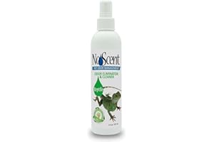 No Scent Reptile - Professional Pet Waste Odor Remover and Eliminator - Safe Natural Probiotic & Enzyme Cleaning Formula for 