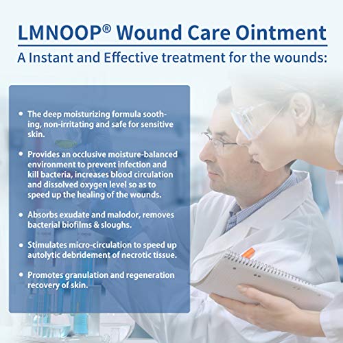 LMNOOP® Wound Care Bed Sore Cream, Organic Bedsore Ointment, Bed