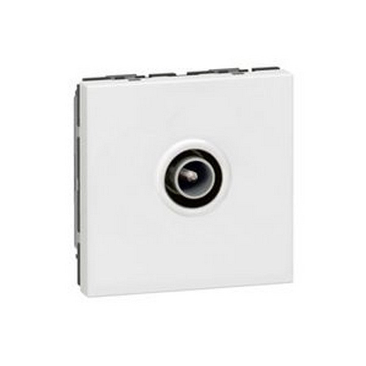 Legrand Mosaic 078782 TV Socket 9.52 mm 2 Modules White