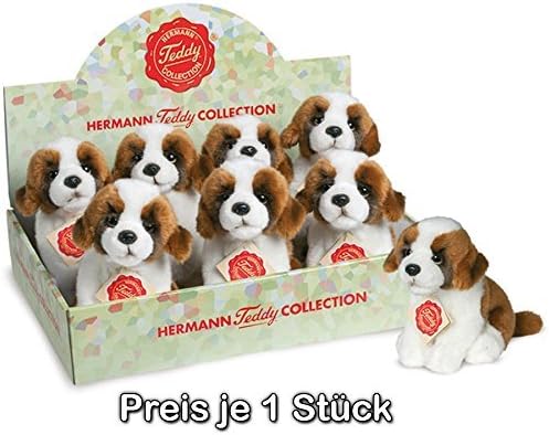 Plush Soft Toy St.Bernard Puppy by Teddy Hermann 15cm. 927020 by Hermann