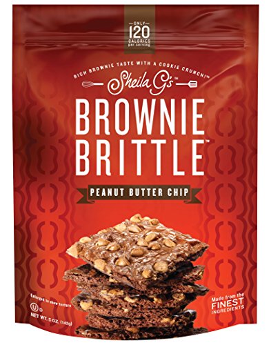Brownie Brittle, 5 Ounce, Snack Variety Pack (120 calories per ounce), (Pack of 12)