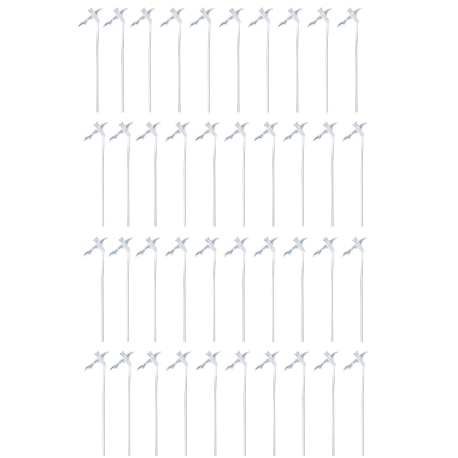 NIYATA 40Pcs Expanding Foam Nozzle Replacement Tubes 16 cm Long Foam Gun Nozzle Tips for Expanding Foam Filler Compatible with Expanding Foam Gun for Filling Gaps in Windows Doors and Bathtubs